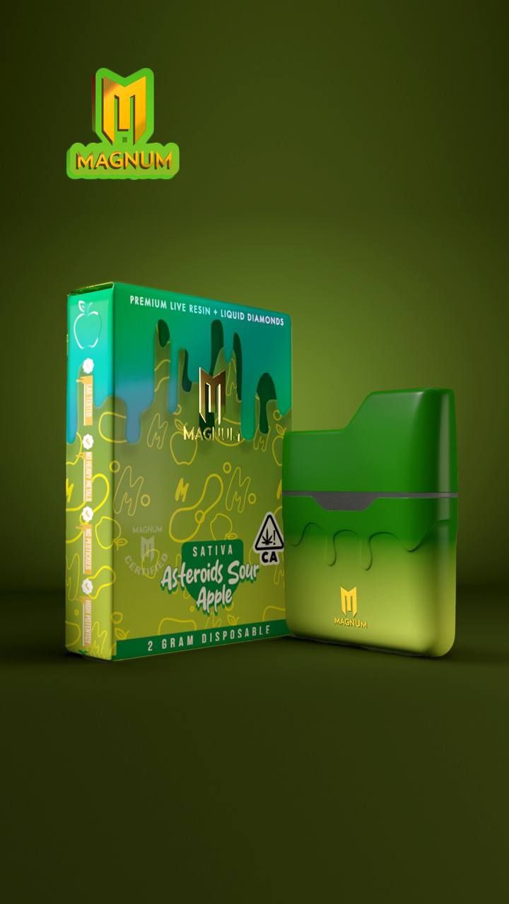 Magnum Lab Asteroids Sour Apple Disposable